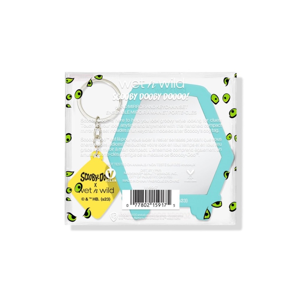 Scooby Doo Collection Dooby Doooo! Hand Mirror and Keychain Set. - Picture 6 of 7